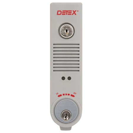 DETEX Exit Device EAX-500 GRAY W-CYL KD
